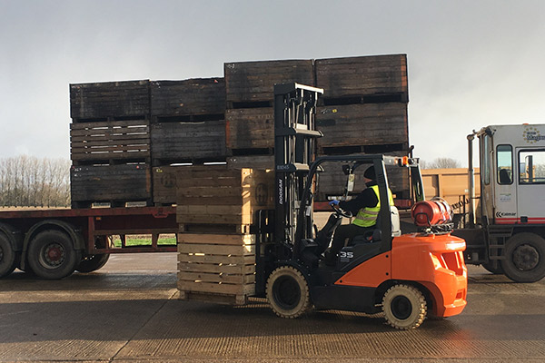 Doosan Electric Counterbalance Forklift Trucks Aberdeen 600px OPT