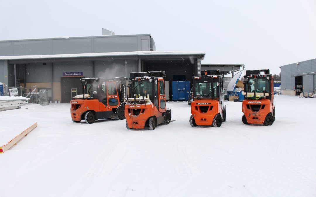 forklift winter prepare