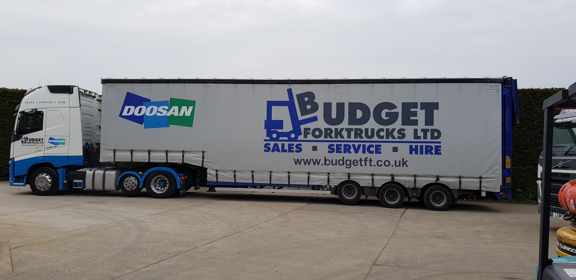 Forklift transportation