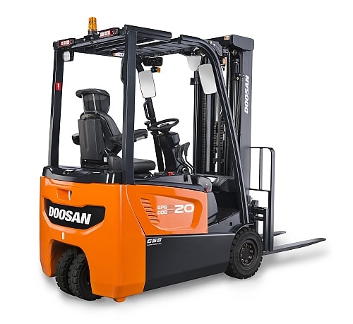 Doosan electric forklift trucks